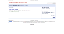Desktop Screenshot of bitcoinwitness.com